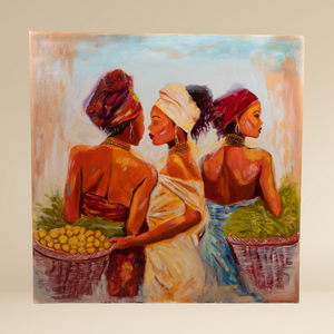 Baskets of Gold and Green