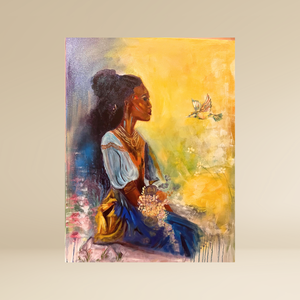 Woman Outside - SOLD